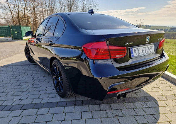 BMW Seria 3 cena 94200 przebieg: 232100, rok produkcji 2018 z Wodzisław Śląski małe 29